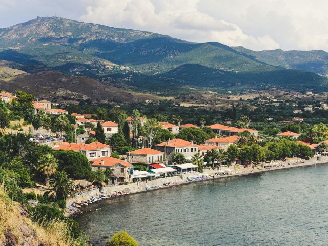 village in lesvos

