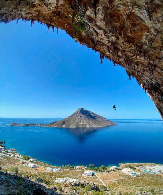 Climbing in Kalymnos
