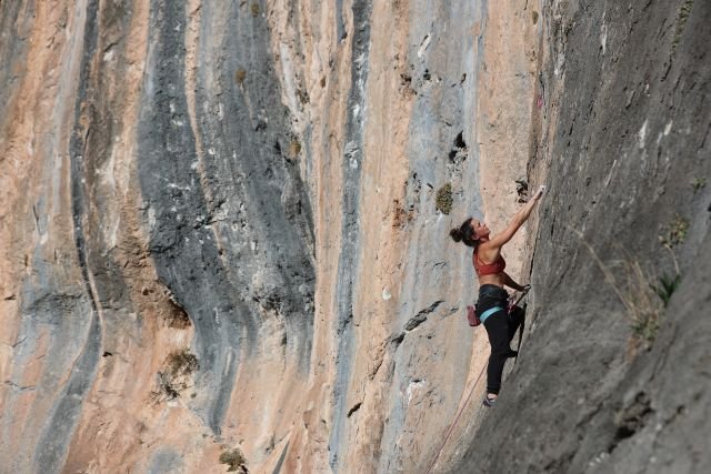 Climbing in Leonidio
