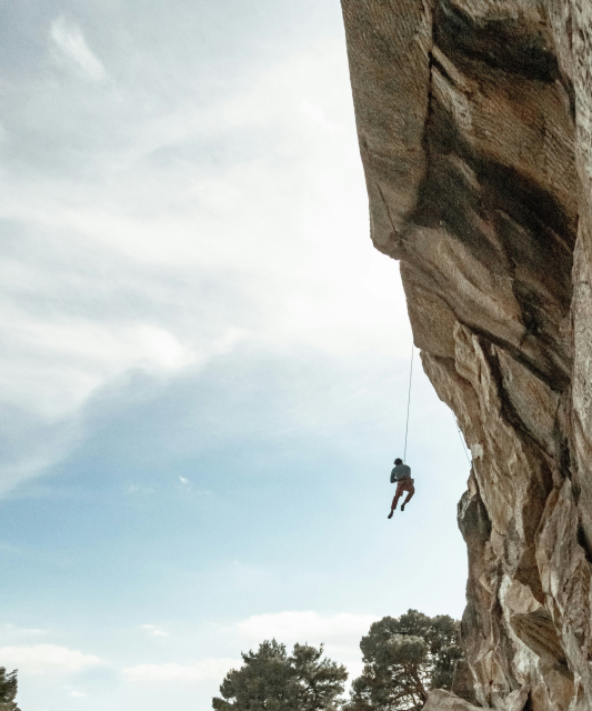 Climbing near Athens 